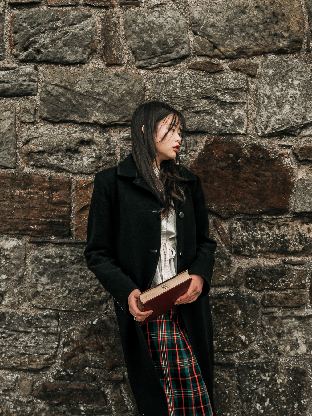 Stone and Silence — a St Andrews editorial with Chiyo
